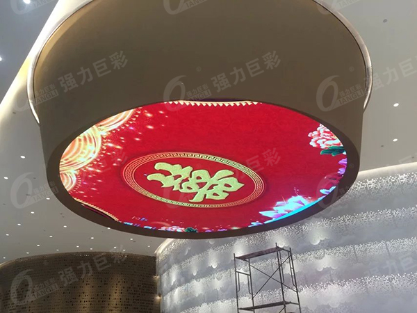 某大酒店室內表貼P4全彩300㎡